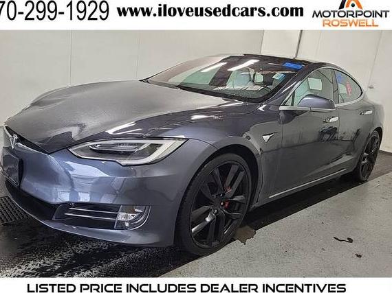 TESLA MODEL S 2018 5YJSA1E42JF260121 image